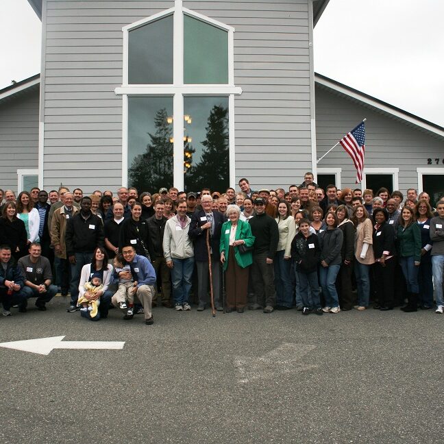 Our first Pacific Northwest Military Conference, with Jim Downing, at Family Bible Church, Oak Harbor, WA in November 2010