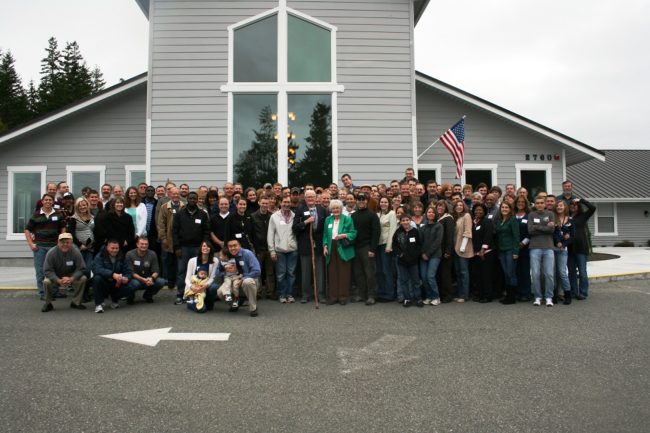 Our first Pacific Northwest Military Conference, with Jim Downing, at Family Bible Church, Oak Harbor, WA in November 2010