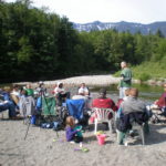Chaplain Peter Ott shares the Word with us at the 2011 NavCamp in Darrington, WA